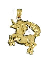 CleverEves 14K Gold Pendant Unicorn 10.7 - Gram(s)