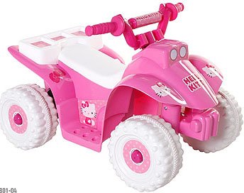 Dynacraft 6 Volt Quad - Hello Kitty