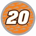 NASCAR Joey Logano #20 Round Decal