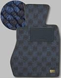 KARO/カロ フロアマットWOOLY/ウーリーグランビア/VCH、KCH1#W8人乗り、オプションクール＆ホットボックスコンソール付用、タイプG含む ブルー