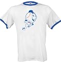 New York Mets Cooperstown Throwback Official Logo Ringer T-Shirt
