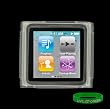 rooCASE TM Clear TPU Crystal Silicone Skin Case with Screen Protector for Apple iPod Nano 6 6th Generation