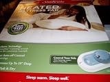 SUNBEAM HEATED MATTRESS PAD FULL