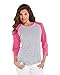LAT Ladies Vintage Baseball Tee