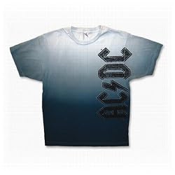 AC/DC Side Logo Gradient Dye T-Shirt
