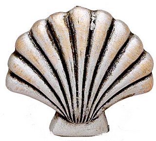SEA SHELL shells SHOWER decor GOLD