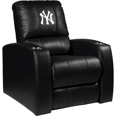 Home Theater Recliner with MLB Logo Panel Team: New York Yankees