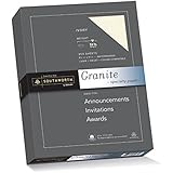 Southworth Granite Specialty Paper, 8.5 x 11 inches, 32.lb, Ivory, 250 Sheets per Box (J938C)