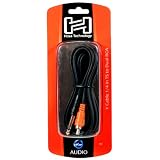 Brand New Hosa CYR-103 3 Meter 1/4" TS to 1/4" Dual RCA Y Cable