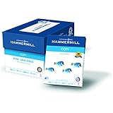Hammermill Copy Paper, 20lb, 8-1/2 x 11, 92 Bright, 5000 Sheets/10 Ream Case (150010C)