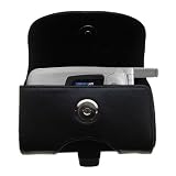 Horizontal Leather Case with Belt Clip/Loop for the Toshiba CDM 9950SP