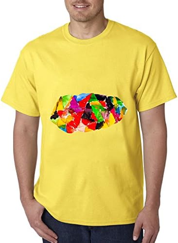 IMAXcoup Triangles Watercolors Strom Tees Hard Rock Staycool Compression Short Sleeve Mens T-shirt Size XS