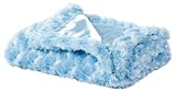 Elegant Baby Micro-Cozy Blanket- Blue