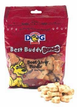 More image 2PK Buddy Bones Beef Liver Flavor 5.5 Oz Oz (Catalog Category: Dog / Dog Treats)
