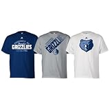 Memphis Grizzlies Triple Threat T-Shirt Combo Pack