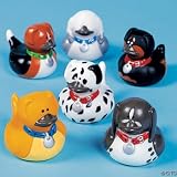 Dog Rubber Duckies 2 (1 doz)