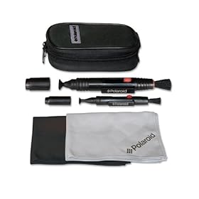 Polaroid Original Lenspen Cleaning Kit (Lenspen, MiniPro II, Anti-Fog Cloth, Microfibre Cloth, Caryying Case) The Ideal Lens Cleaning System For All Cameras, SLRs, Camcorders And Lenses