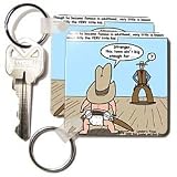 Londons Times Famous People Places Books Cartoons - Billy the Kid as a Baby - Key Chains