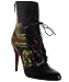 Christian Louboutin black calf 'Madison Tag' boots