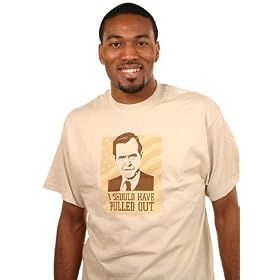 George Bush T-Shirt - I Should Have Pulled Out