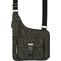 baggallini Uptown Sling Bagg: Zebra/Dark Olive Women's Messenger Bags