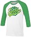 Search : Teenage Mutant Ninja Turtles TMNT Classic Movie TV Series RAPHAEL Adult Green/White Baseball Tee T-Shirt