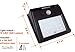 New Model - 16 LED Motion Sensor Solar Light. Dusk to Dawn Security Lighting for Outdoors. Ideal for Walkway, Garden, Yard, Deck, Patio, Fence and Outdoor. External On/Off Switch.
