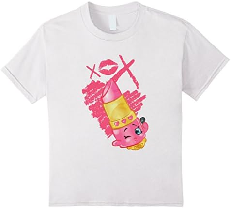 Kids Shopkins Collection Big Girls' Shopkins T-Shirt 8 White