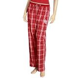 Oklahoma Sooners Ladies Crimson Plaid Highland Pajama Pants