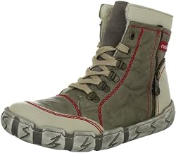 Rieker Z0324-81, Damen Boots, Grau (offwhite/maus/maus 81), EU 39