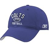 Cheap   Reebok Indianapolis Colts Royal Blue Arch over Football Slouch Hat