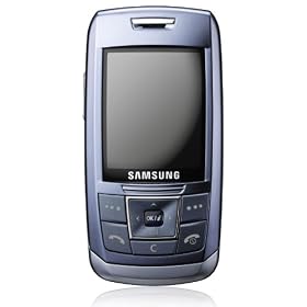 Samsung SGH-E250i - T�l�phone portable coulissant - Ecran 2" - Photo / Mp3 / FM - Bluetooth - Bleu