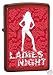 Zippo Ladies Night Candy Apple Red Lighter, 3886