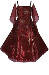 Girls Ankle Length Flower-Girl Dress/Pageant Dress/Wedding Dress 