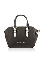 Armani Bolso asa de mano Hebillas (Gris Oscuro)