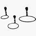 Outdoor Living : Achla Designs SFR04 Wrought Iron Flower Pot Rings