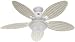 Hunter 54" West Indies Collection Ceiling Fan, White Model #: 23417