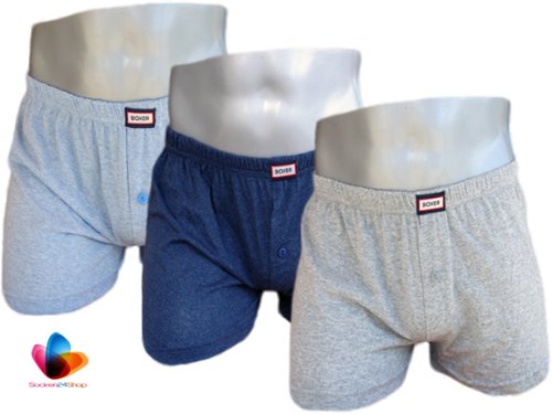 6 Herren Boxershort Melange