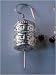 Earrings, Buddhist Prayer Wheel