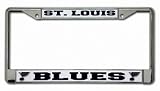 St. Louis Blues Chrome License Plate Frame