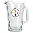 Pittsburgh Steelers 60oz Glass Pitcher - Primary Logo NFL Football