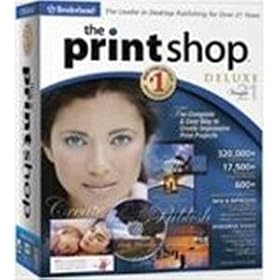 The Print Shop 21 Deluxe By Broderbund by Encore