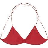 VOLCOM Totally Twisted Womens Reversible Swimsuit Top - Red