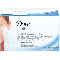 Dove Deep Moisture Facial Cleansing Cloths, Refill Pack, 30 Count