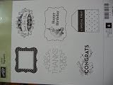 Stampin' Up! Tagtastic Cling Mounted Rubber Stamps