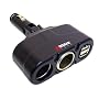Wagan Twin USB/DC Socket Traveler's Adapter