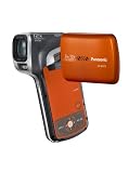 Panasonic HX-WA10 HD Camcorder - Orange (16MP Stills, 1920x1080, 5x Optical Zoom, BSI Sensor) 2.7-inch LCD
