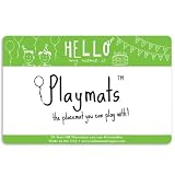 Talisman Designs Interactive Playmats, Pad of 20 Placemats, Assorted Birthday Colors