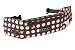 Doog Dog Walking Utility Belt, 55-inch Maximum, Polka Pink