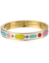 kate spade new york "Idiom Bangles" Mix and Mingle Hinged Bracelet, 2.12"